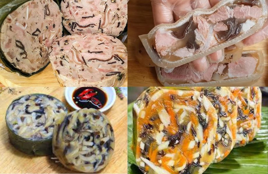 Các biến thể từ công thức làm giò thủ