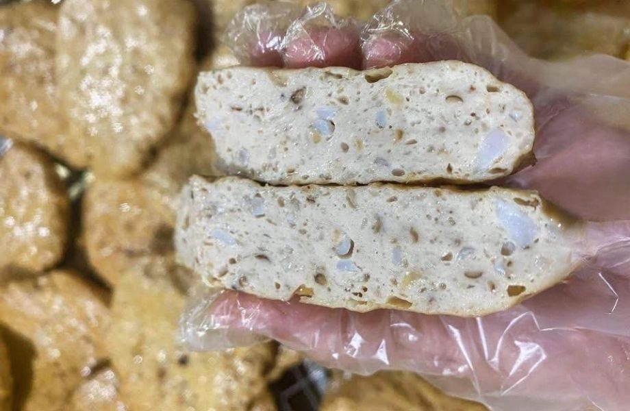 Chả sụn gà nấm hương