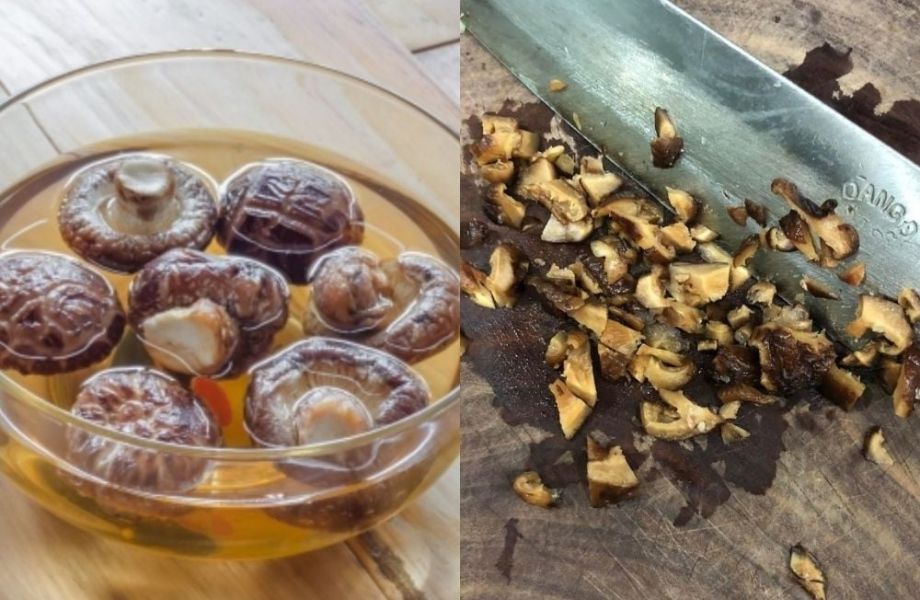 Sơ chế nấm hương