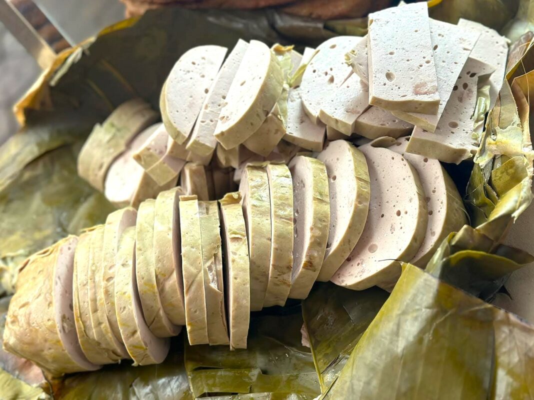 Thành phẩm giò lụa Sơn Điệp