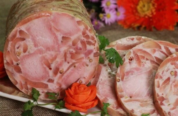 Cách làm giò dăm bông ngon