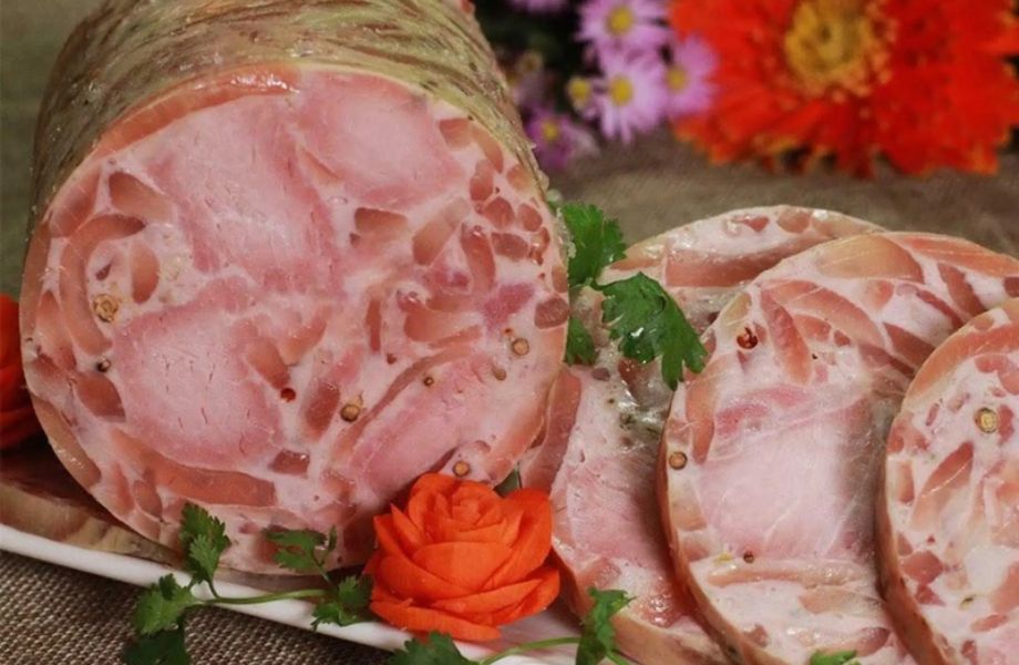 Cách làm giò dăm bông ngon